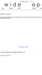 Mobile Screenshot of keepitwideopen.com